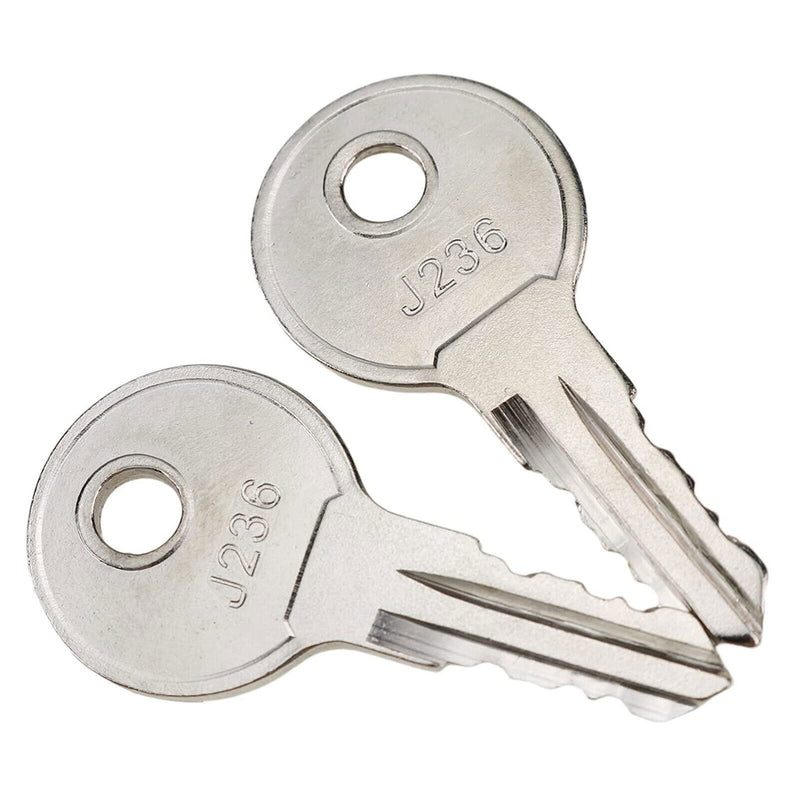 DURAFORCE 2 Pack Door Lock Keys J236-A J236