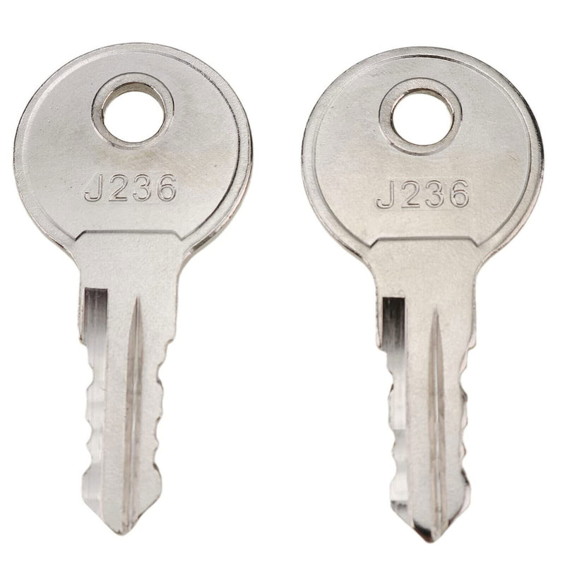DURAFORCE 2 Pack Door Lock Keys J236-A J236