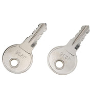 DURAFORCE 2 Pack Door Lock Keys J236-A J236