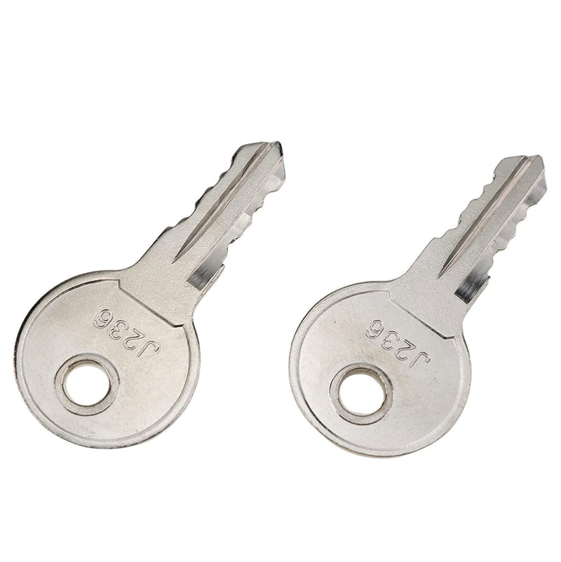 DURAFORCE 2 Pack Door Lock Keys J236-A J236