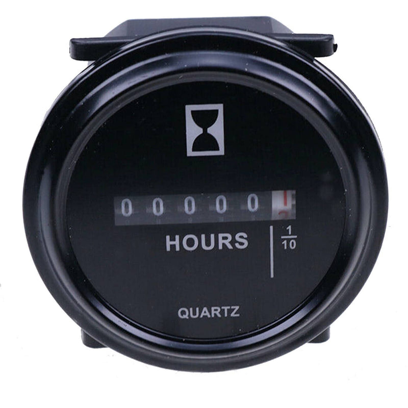 DURAFORCE For Hobbs Stewart Warner Hour Meter DC Quartz 2420009 10-80 Volts