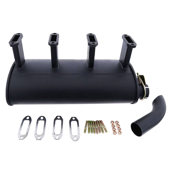DURAFORCE For Deutz 912 913 914 4 Cylinder Exhaust Manifold Muffler Kit 04191237