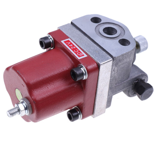 DURAFORCE 24V Fuel Shutoff Solenoid 3018453 For Cummins N855 & N14 Single Terminal