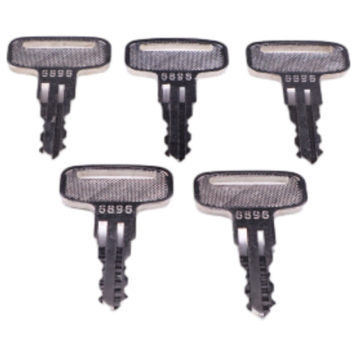 DURAFORCE 5x Keys 6896 For Manitou Clarke Linde Polaris Landpride Wacker Neuson Advance