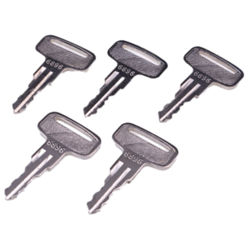 DURAFORCE 5x Keys 6896 For Manitou Clarke Linde Polaris Landpride Wacker Neuson Advance