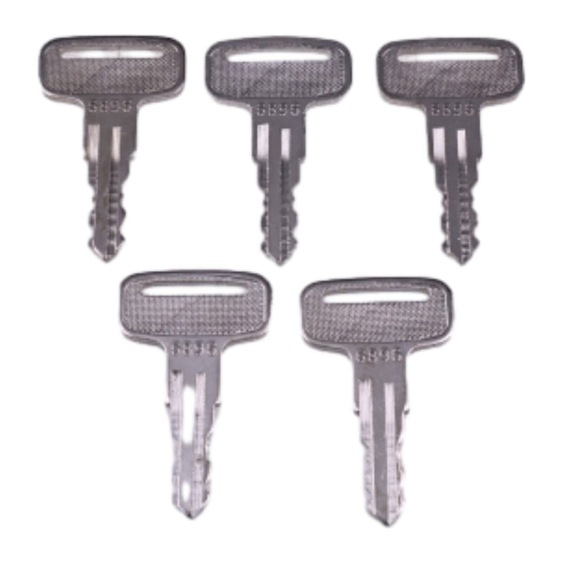 DURAFORCE 5x Keys 6896 For Manitou Clarke Linde Polaris Landpride Wacker Neuson Advance
