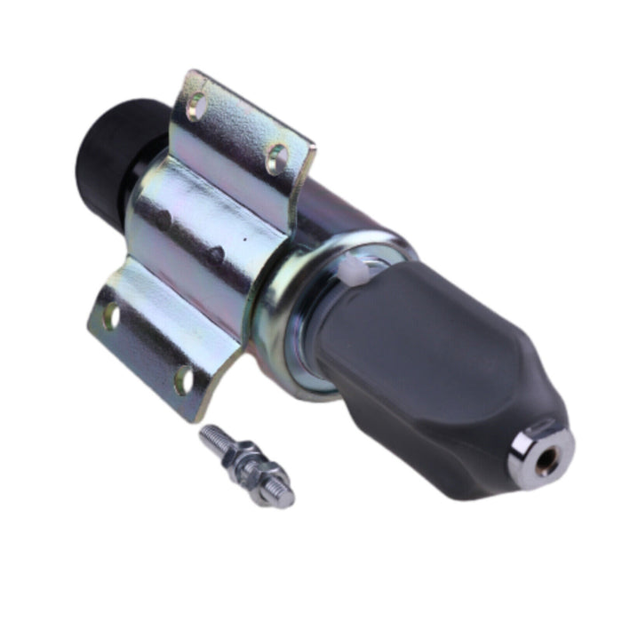 DURAFORCE 2001-12E2U1B1S1A New Fuel Shutoff Stop Solenoid For Woodward 12V 3 Terminals