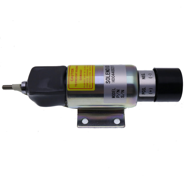 DURAFORCE 2001-12E2U1B1S1A New Fuel Shutoff Stop Solenoid For Woodward 12V 3 Terminals