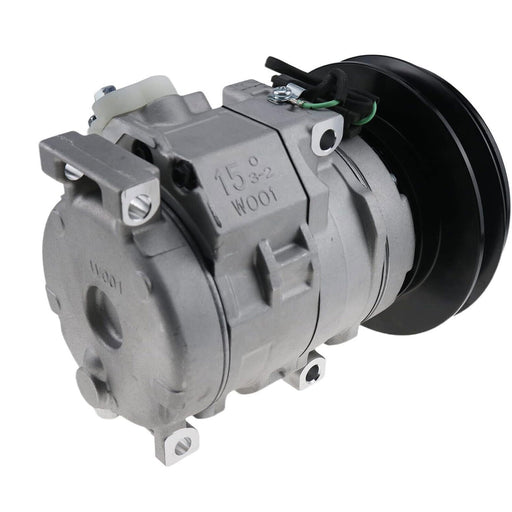 DURAFORCE 10S15C A/C Compressor 447220-4053 20Y-979-6121 For Komatsu PC200-7 PC360-7