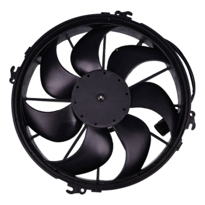 DURAFORCE 12.00" Puller Fan 12V For SPAL 30103202 VA01-AP90/VLL-66A