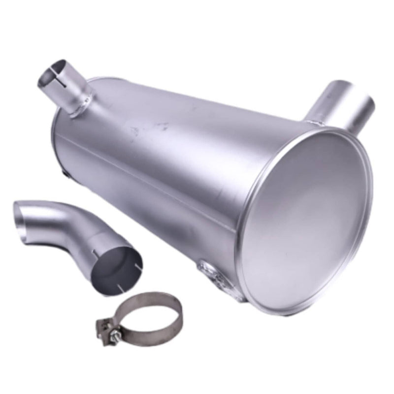DURAFORCE Muffler 4625214 For Isuzu 4HK1 Hitachi ZAX200-3 ZAX210-3 ZAX230-3 ZAX240-3