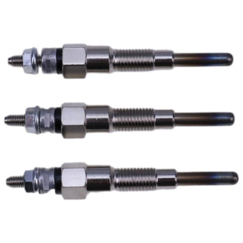 DURAFORCE 3PK Glow Plugs 185366250 For Perkins Engine 403D-11 404D-15 403C-11 404C-15