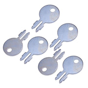 DURAFORCE 6X Ignition Keys For Massey Ferguson Tractor TO30 TO35 TO20 MF35 50 65 85 88
