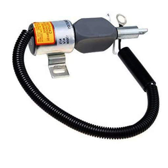 DURAFORCE 185208 Fuel Solenoid For Isuzu 4JG1 Mustang MTL20 Track Loader Gehl CTL70