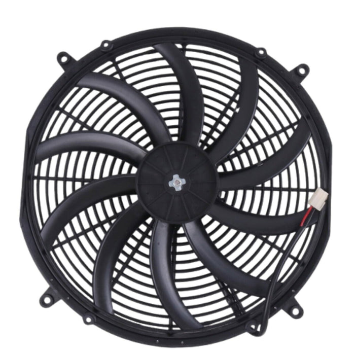 DURAFORCE 12V 16" Puller Cooling Fan For SPAL 30102049 VA18-AP71/LL-59A