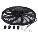 DURAFORCE 12V 16" Puller Cooling Fan For SPAL 30102049 VA18-AP71/LL-59A
