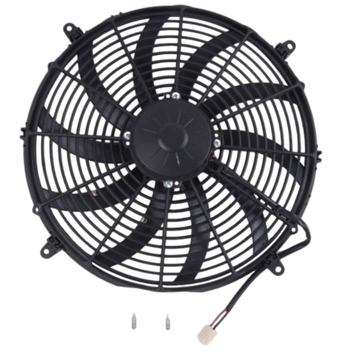 DURAFORCE 12V 16" Puller Cooling Fan For SPAL 30102049 VA18-AP71/LL-59A