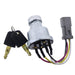 DURAFORCE Ignition Switch With 2 Keys 142-8858 For Caterpillar 257B 267B 268B 420D 908H