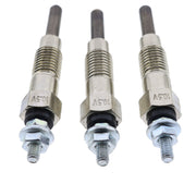 DURAFORCE 3PK Glow Plugs 15261-65510 For Kubota D750 D850 D950 B1500 B6100 B7100 B8200