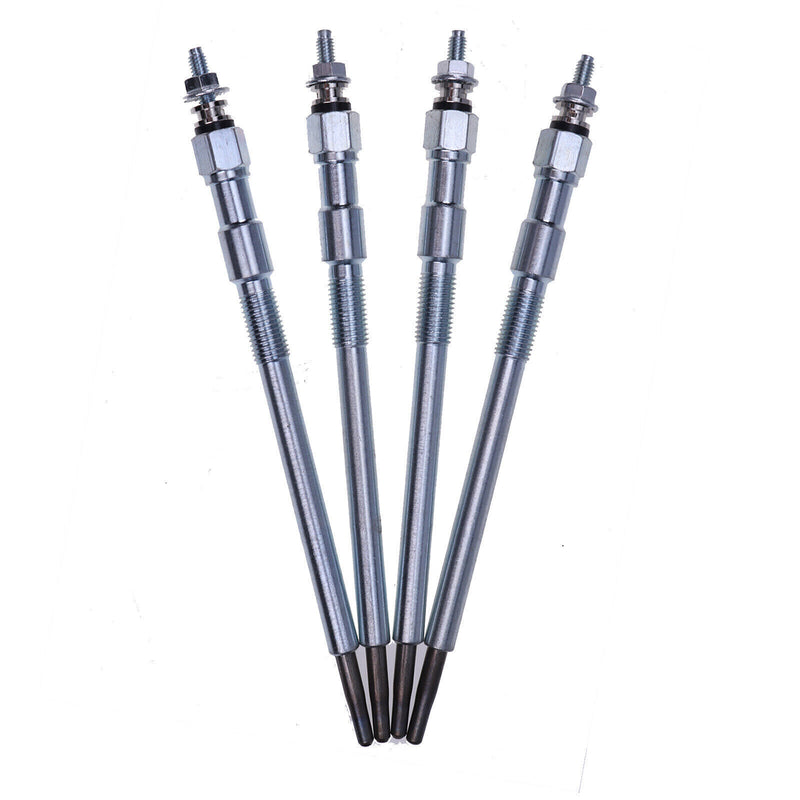 DURAFORCE 4PK Glow Plugs 7008447 For Bobcat T630 T650 S630 S650 Kubota V3307 V3307-D