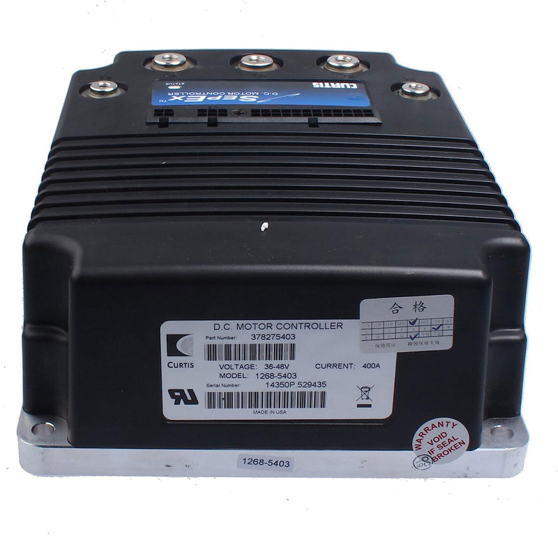 DURAFORCE Programmable DC SepEx Motor Controller 1268-5403 400A 36V/48V For Curtis IP67