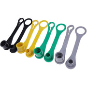 DURAFORCE Set of Eight Color Coded Hydraulic Caps Male & Female For John Deere Tractor