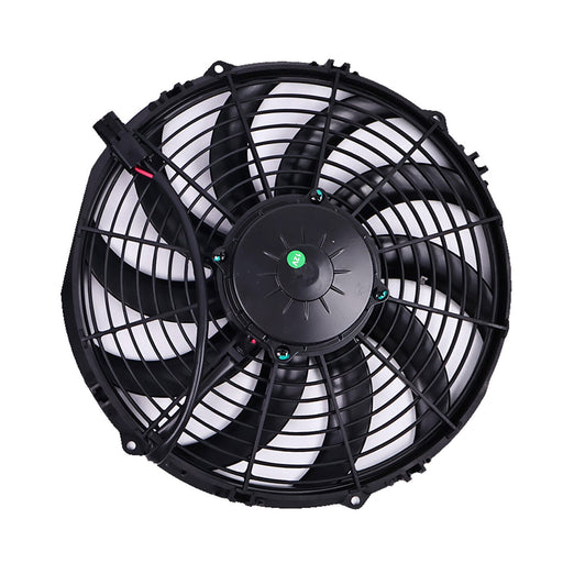 DURAFORCE 12V Radiator Fan For SPAL 30100375 Pull VA10-AP9/C-25A 12in 305mm inner diameter