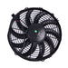 DURAFORCE 12V Radiator Fan For SPAL 30100375 Pull VA10-AP9/C-25A 12in 305mm inner diameter