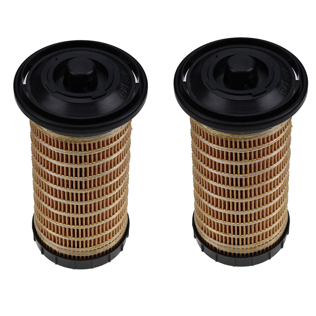 2X Fuel Filters For Perkins 4461492 FG Wilson 10000-70419 — DURAFORCE