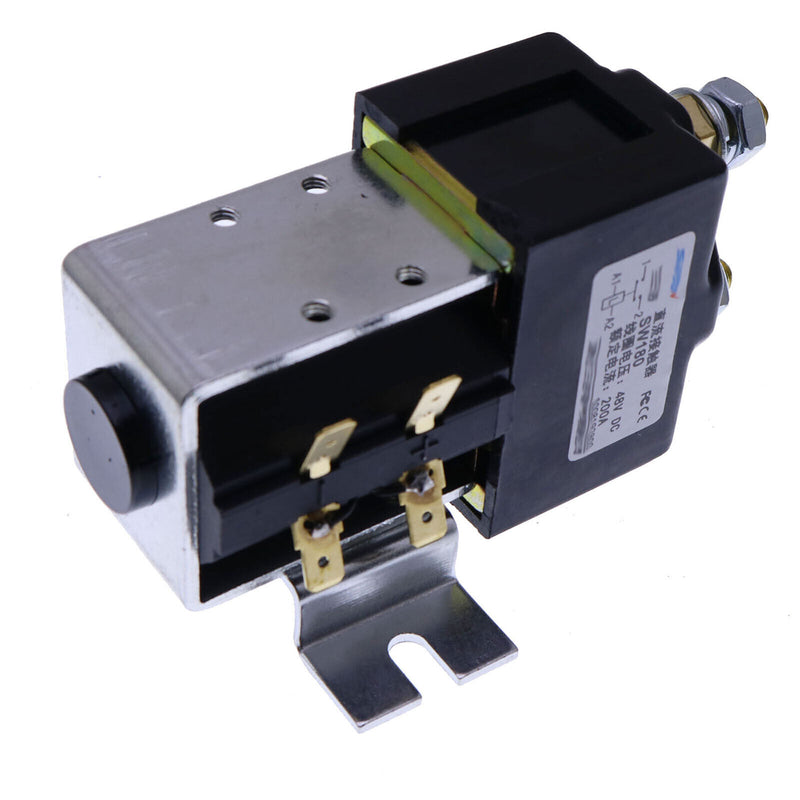 DURAFORCE New Heavy Duty High Amp Solenoid 200A 48V For Curtis Golf Cart SW180B