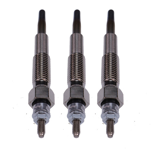 DURAFORCE 3PK Glow Plugs SBA185366190 For New Holland LX465 LX485 LX565 LX665