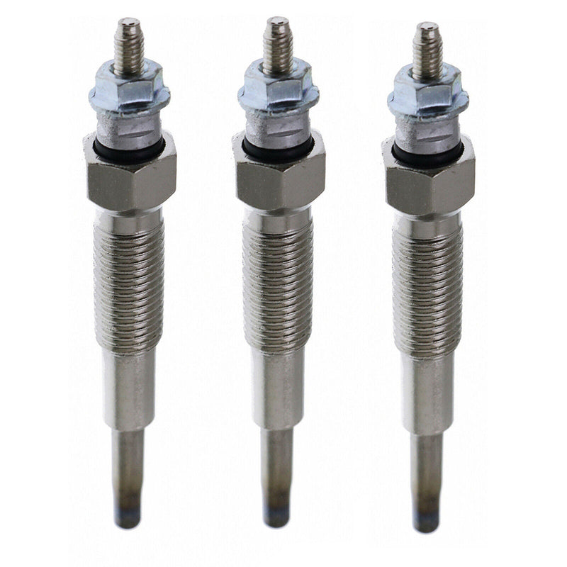 DURAFORCE 3PK Glow Plugs SBA185366190 For New Holland LX465 LX485 LX565 LX665