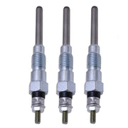 DURAFORCE 3X Glow Plugs 19077-65510 For Kubota V2203 V2003 D1803 D1703 D1503 D1403
