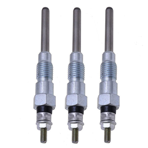 DURAFORCE 3X Glow Plugs 19077-65510 For Kubota V2203 V2003 D1803 D1703 D1503 D1403