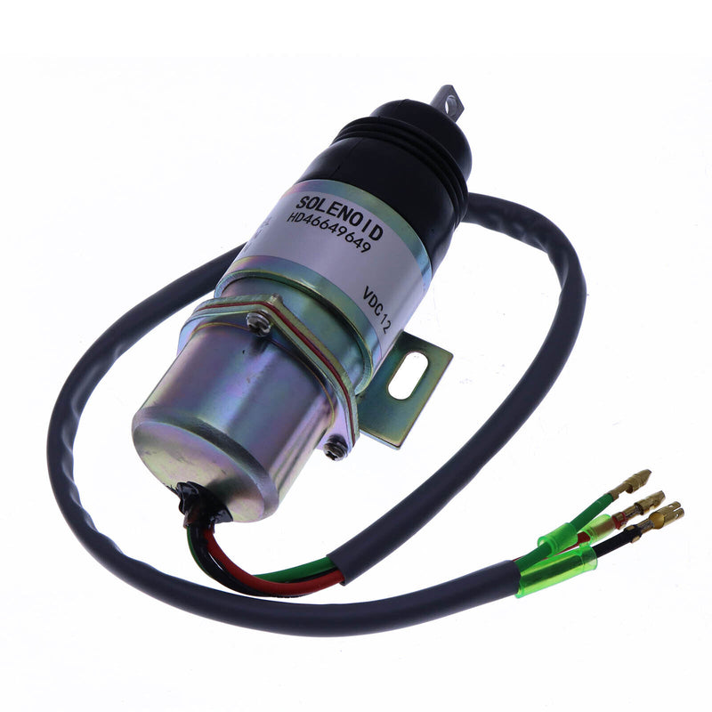 DURAFORCE Fuel Shutoff Solenoid MV1-58 MV2-17A 12V For Isuzu 4JG1 4JG2 6BG1 6BB1 Engine