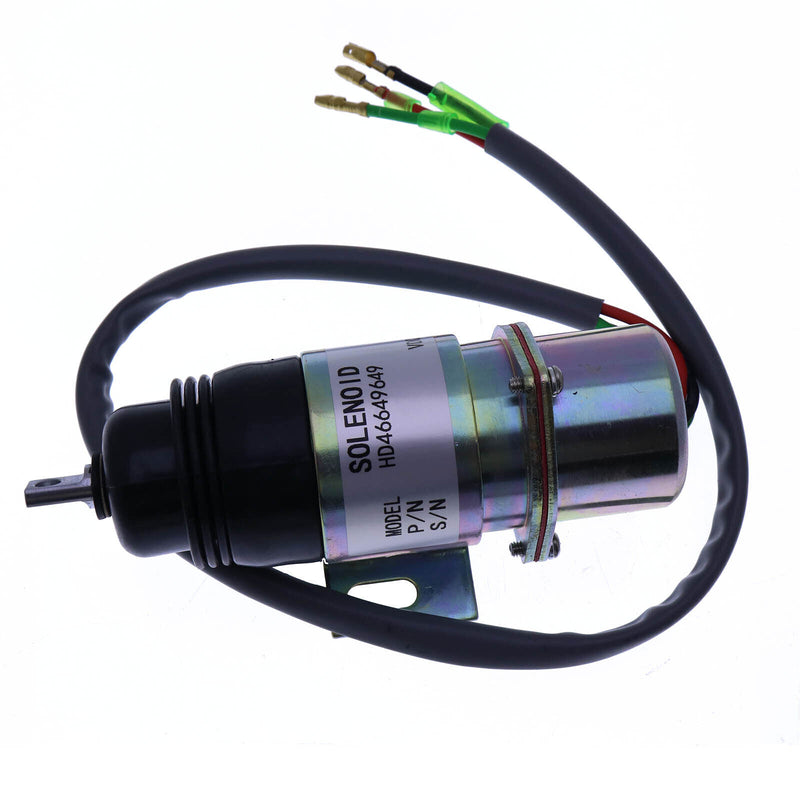 DURAFORCE Fuel Shutoff Solenoid MV1-58 MV2-17A 12V For Isuzu 4JG1 4JG2 6BG1 6BB1 Engine