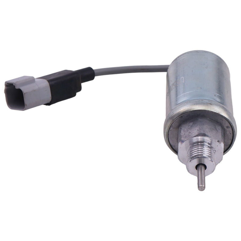 DURAFORCE 324-4598 217-5204 Shutoff Solenoid For Caterpillar Engine 3024C 3013C C1.5 C2.2