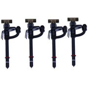 DURAFORCE 4PK Fuel Injectors RE36939 For John Deere 490D 495D 590D 595D 690D 690ELC 790ELC