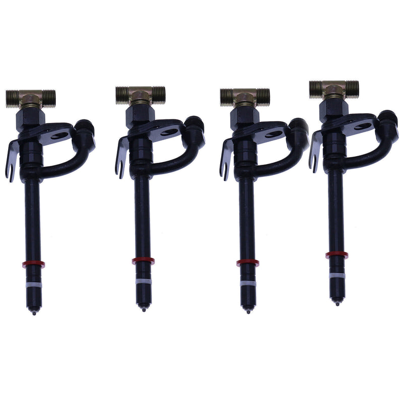 DURAFORCE 4PK Fuel Injectors RE36939 For John Deere 490D 495D 590D 595D 690D 690ELC 790ELC