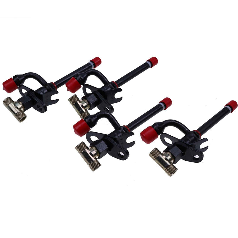 DURAFORCE 4PK Fuel Injectors RE36939 For John Deere 490D 495D 590D 595D 690D 690ELC 790ELC