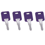 DURAFORCE 4PCS Global Link FIC RV Motorhome Travel Trailer Keys G391