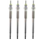 DURAFORCE 4PK Glow Plugs 1G911-65510 For Kubota V2203 V2403 KX033-4 KX040-4 L2501 L3560