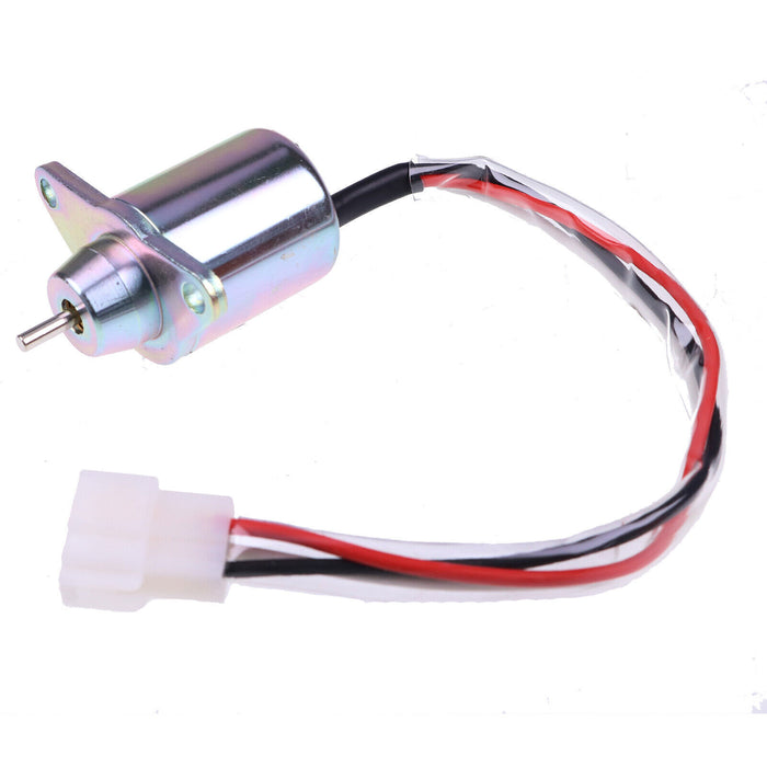 DURAFORCE 12V Fuel Shutoff Solenoid 2503531 For Yanmar Cummins Excavator