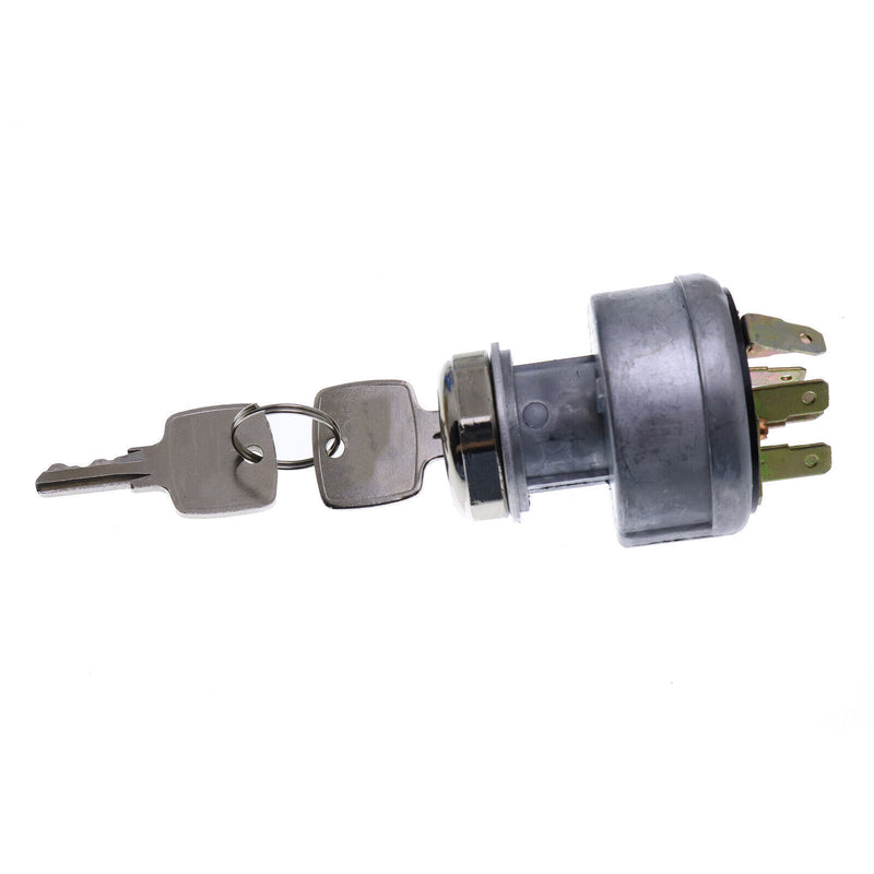 DURAFORCE AT195301 Ignition Switch w/ 2 Keys for John Deere Loader 210C 310C 310E 310G