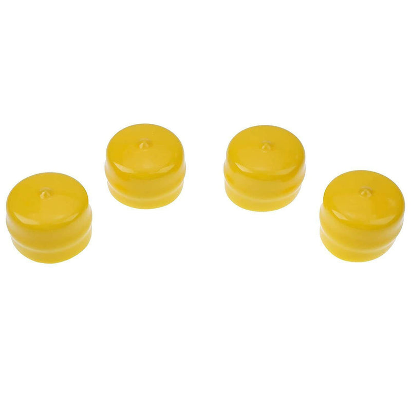 DURAFORCE 4PCS Wheel Dust Cap Fits John Deere Lawn Mowers Replaces M143338 L-Series