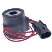 DURAFORCE 6359412 Solenoid Valve Coil w/ Weatherpack Connector, 12V DC For HydraForce