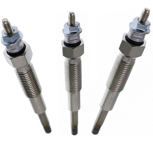 DURAFORCE 3 PCS Glow Plug for Ford Tractor 1620 1530 1630 1710 1715 1720 1725 1910 1925