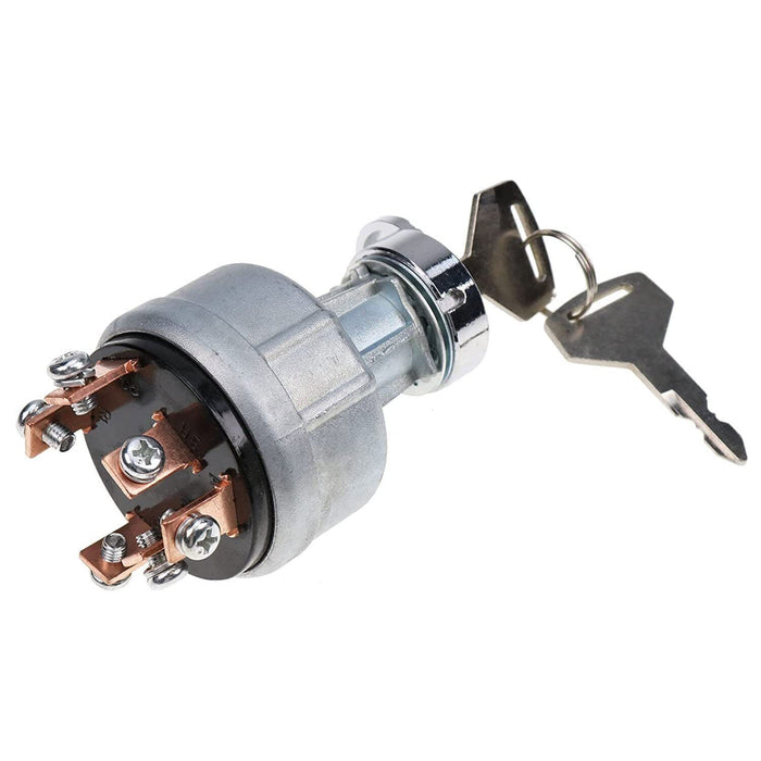 DURAFORCE For Takeuchi Excavator Digger Ignition Switch w/2key 1700100023 1700100052 H806