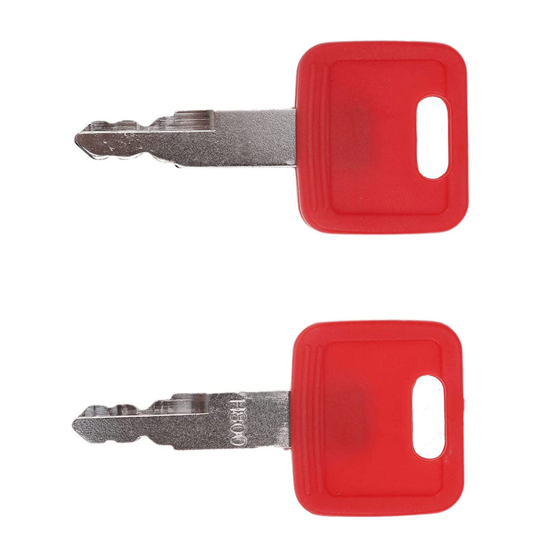 DURAFORCE 5X Ignition Keys AT194969 For John Deere 17D 17G 26G 27C 27D 30G 35C 35D 50D 50G
