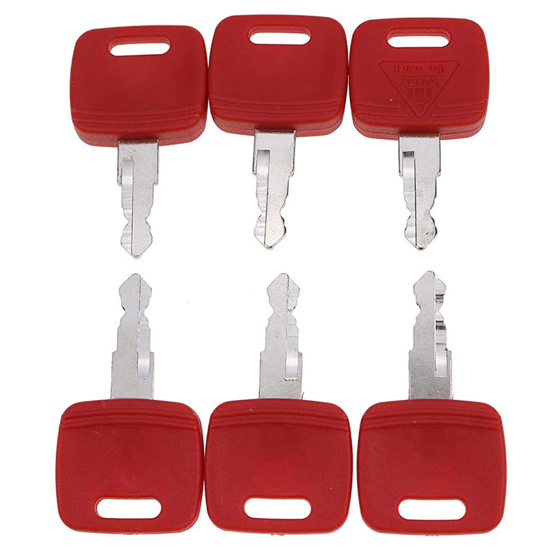 DURAFORCE 6X Ignition Keys for John Deere 4310 4320 4410 4510 4520 4610 4710 5045D 5045E